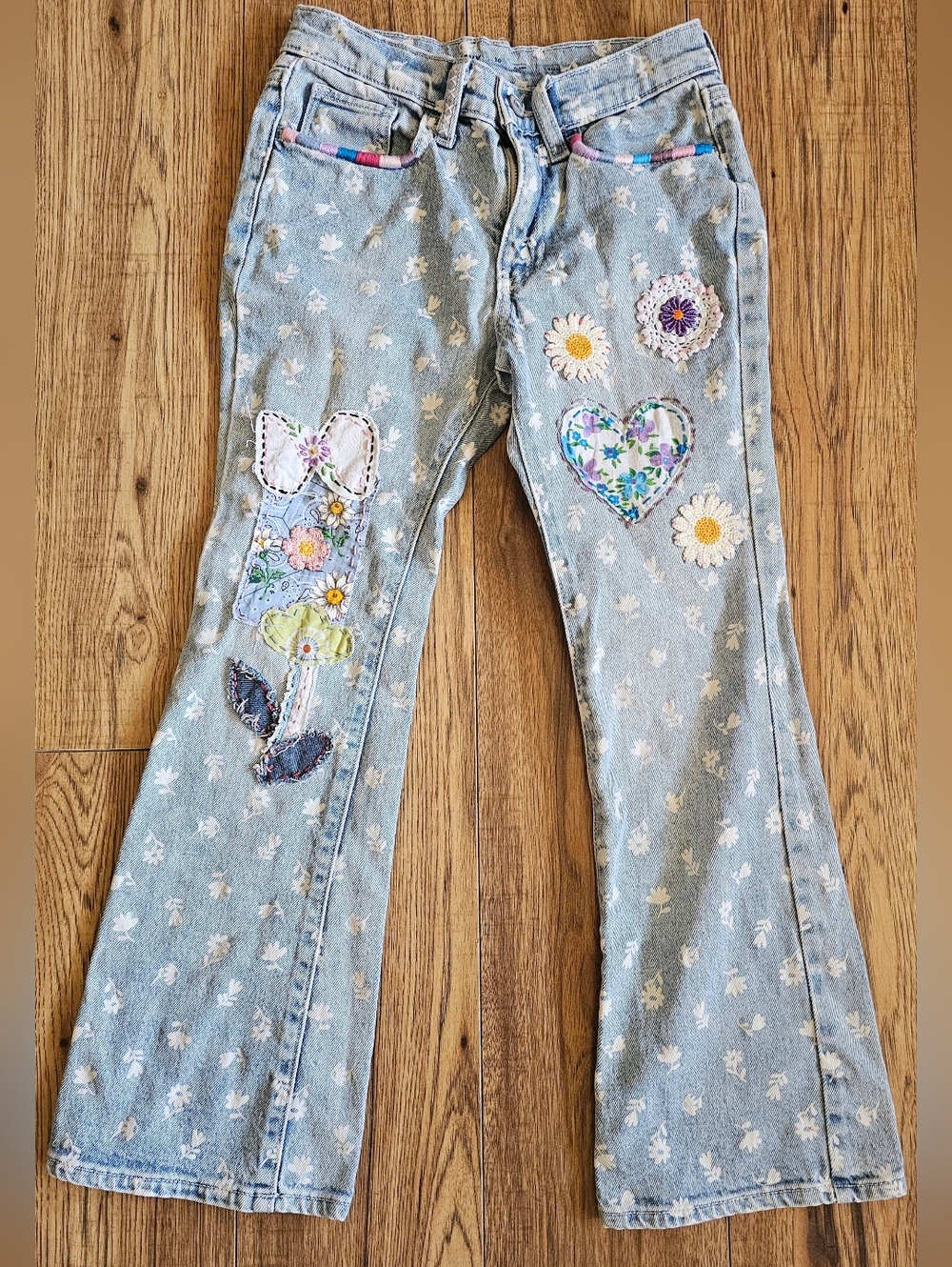 Old Navy Kids High-rise Flare Jeans